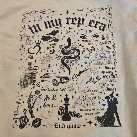 Taylor Swift Rep Era Hoodie - Picture 5 of 6